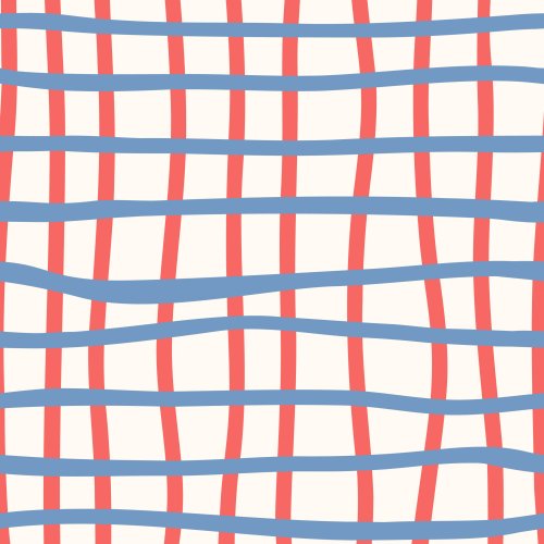 wavy patriotic grid