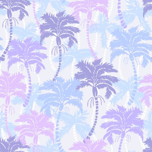 Boho Tropical Palm trees