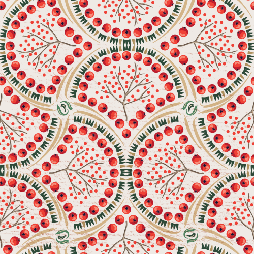 christmas berry scallop