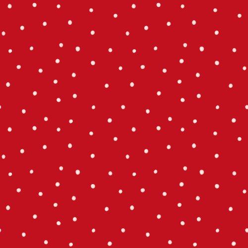 Red with white polka dot Coord for Golden Christmas Pups 