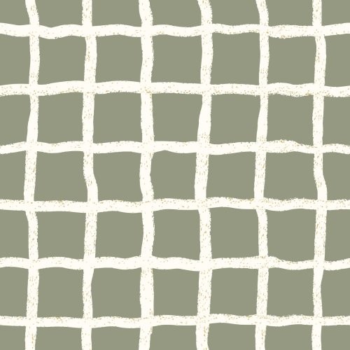 hand drawn and textured gingham stripes