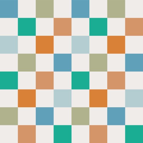 retro checkerboard seamless pattern