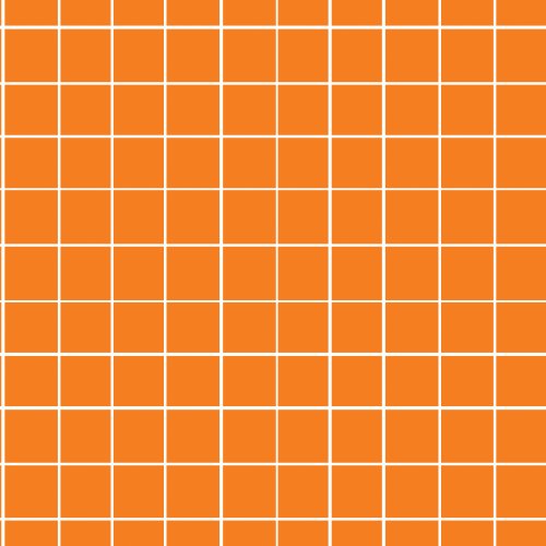 orange gingham