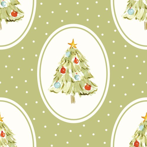 Whimsical Christmas trees 