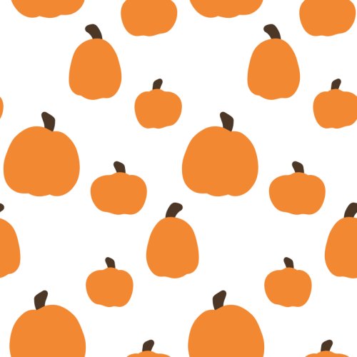pumpkins on a solid background