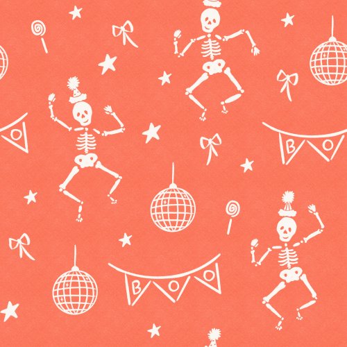 disco dancing halloween skeleton