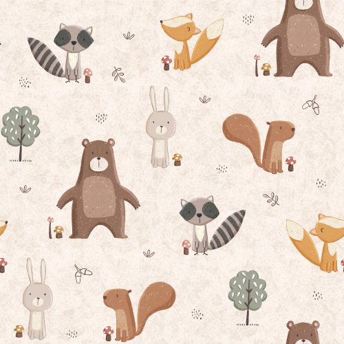 woodland animal design