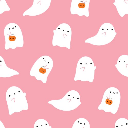 cute ghost halloween design