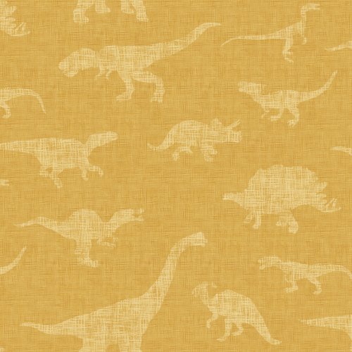 Simple woven texture background with light dinosaur motifs scattered across, a soft prehistoric design with a subtle look.