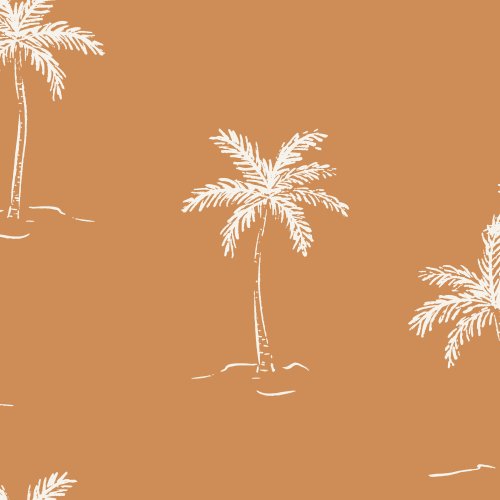 minimal palm tree design