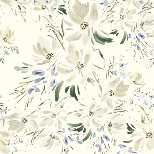 Watercolor Floral, Watercolor Florals, Ivory, Spring Flowers, White Florals