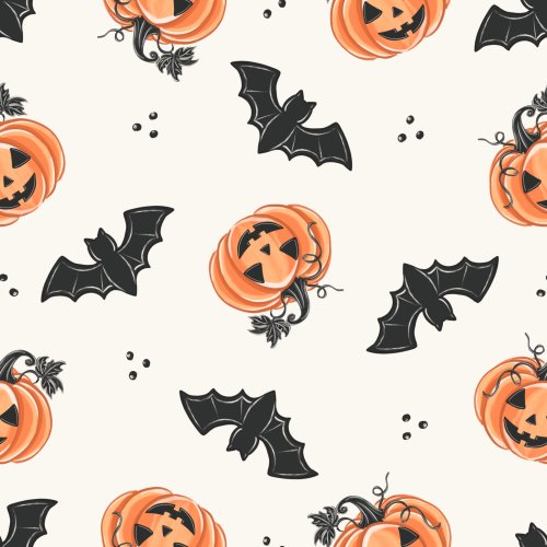 Pumpkins and bats in a multidirectional toss