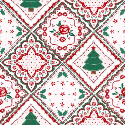 Christmas themed Jolene patchwork 