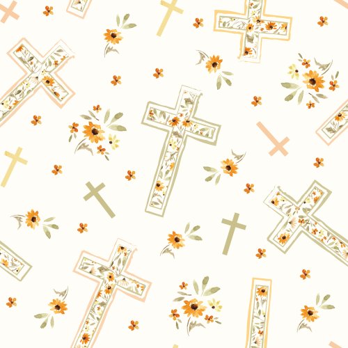 Watercolor Crosses with sunflowers