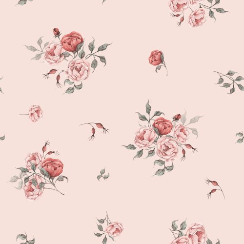 blush pink floral