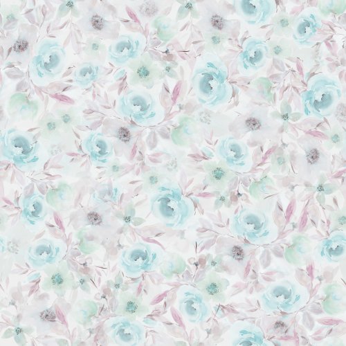 Pastel watercolor painting of vintage-style roses with soft, dreamy style.