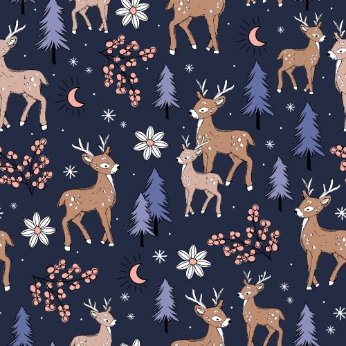 Winter Forest Animals