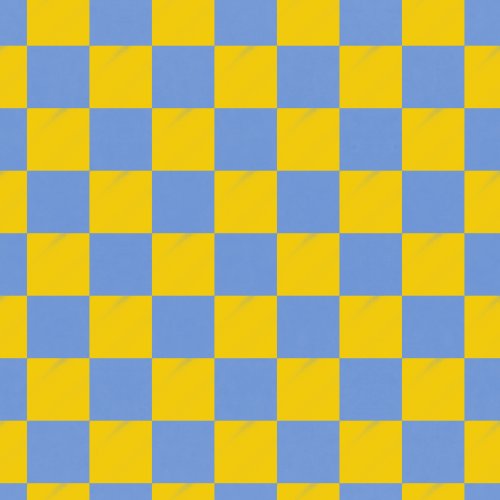 checkered pattern with yellow squares