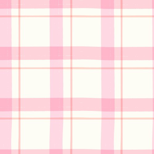 pink and white valentine's day plaid