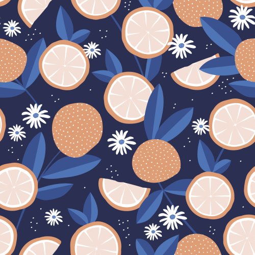 citrus orange design