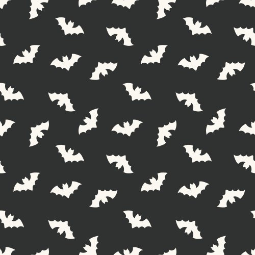 White bats on black 