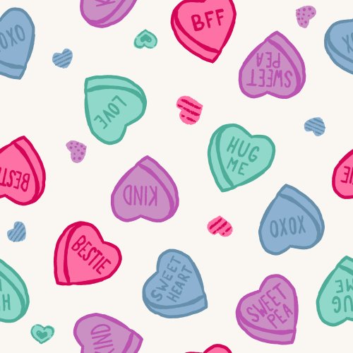 valentine's day conversation hearts