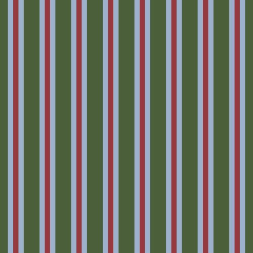 vertical red, blue, and green stripes