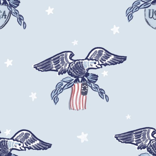 vintage USA bald eagle patriotic