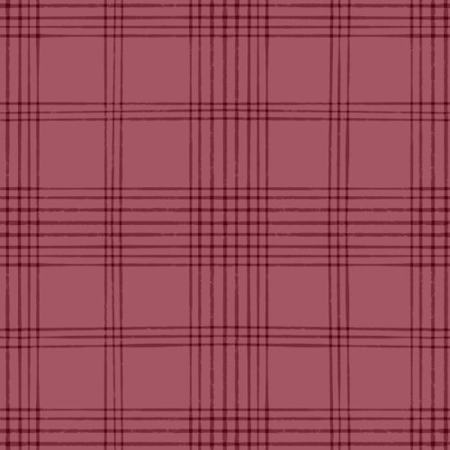 hand drawn plaid with some sophistication in a rustic red color