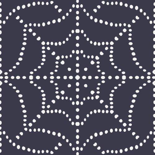 spider web made of dots