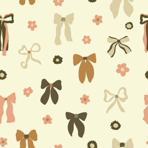 Girly Bows and Flowers 
