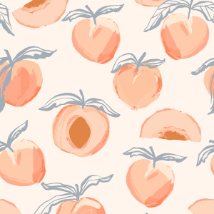 peach design by indy bloom design
