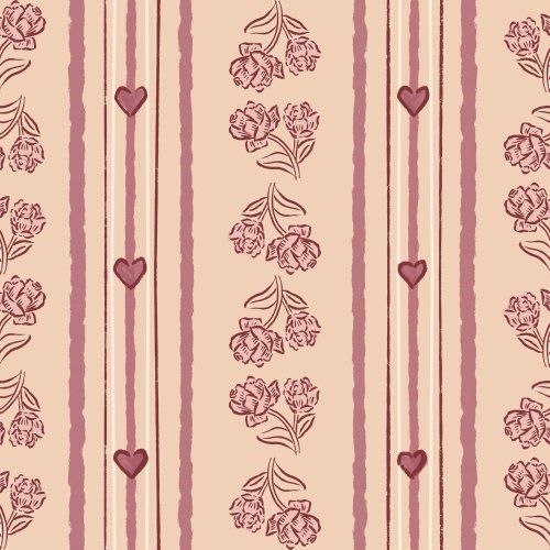 valentine's day stripes