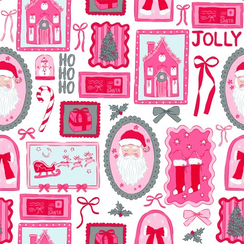 pink christmas picture frames