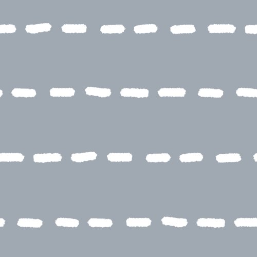 hand drawn road stripes or dashes in a dark muted blue