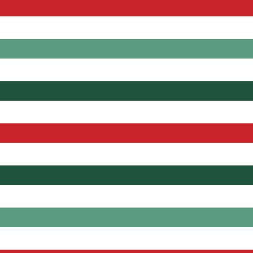 red white and green christmas stripe