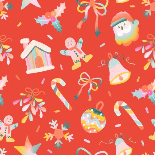 colorful christmas ornaments