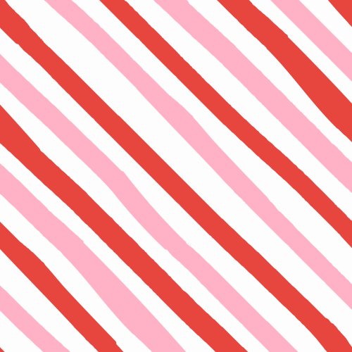 diagonal christmas stripes