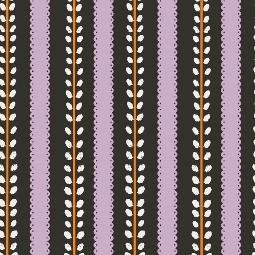Halloween striped print for sewing fun – pairs perfectly with other spooky patterns for kids & home makes! 