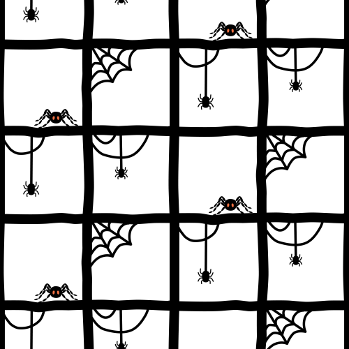 spiders checkers