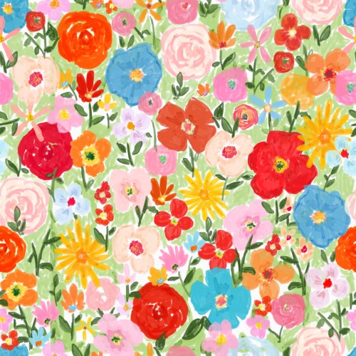 colorful summer floral