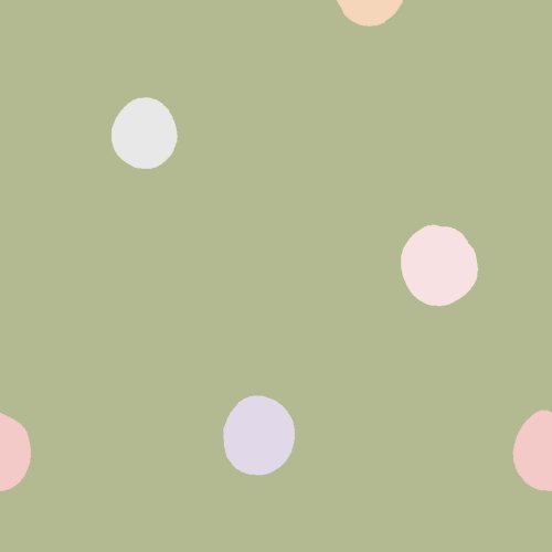 Polka Dot blender with pastel colors