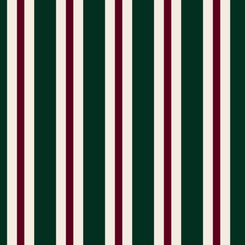 Festive Winter Holidays Stripes