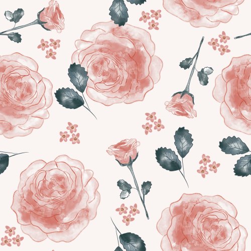 pink rose floral