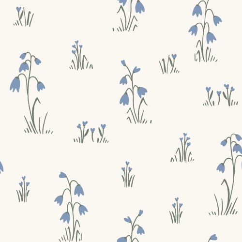 simple lily of the valley floral