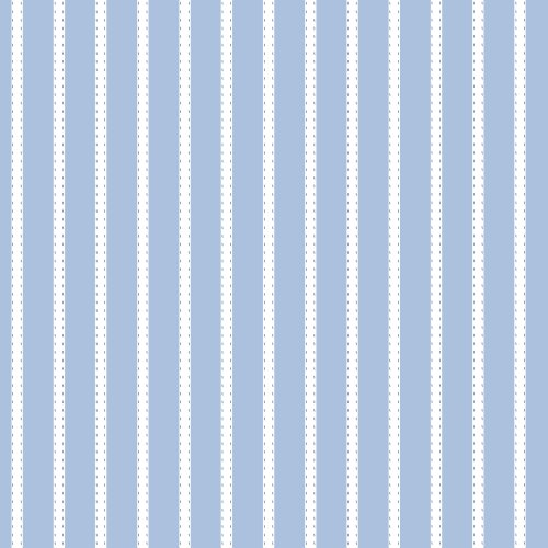 Stripes with stitches for a homemade look