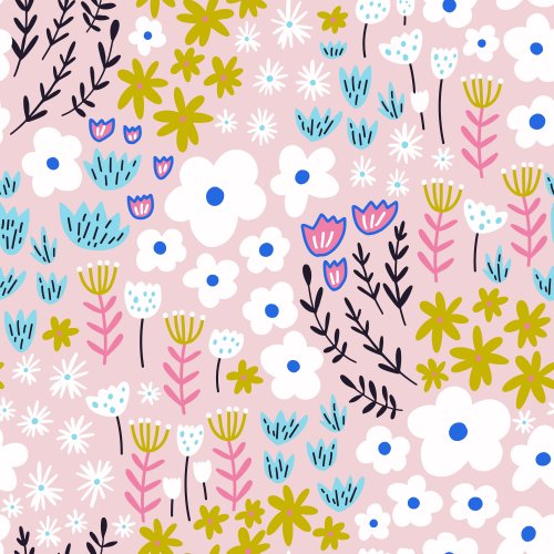 whimsical floral
