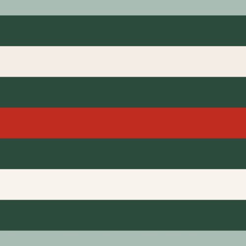 wide christmas stripe design