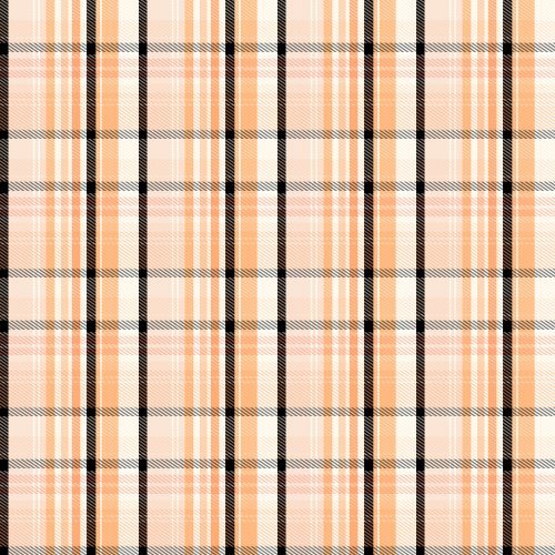 Halloween Magic Fall Plaid in Orange and Black