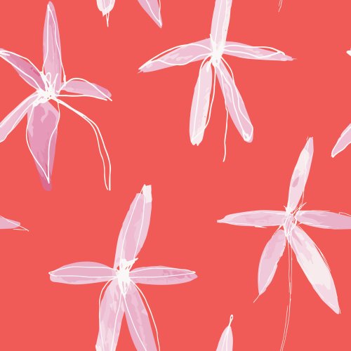 Tiny pink fairy orchids are rare and special just like you. These cute hand painted flowers will bring joy where ever they are!